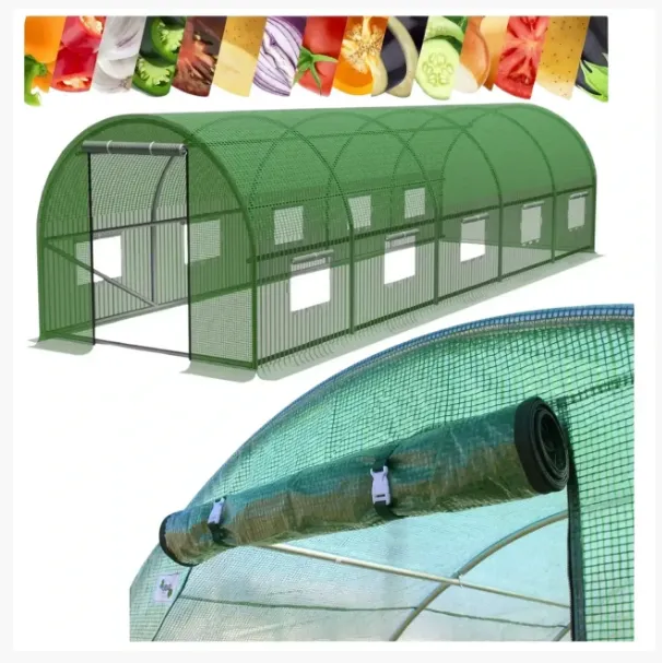 ТЕПЛИЦА ПОД ПЛЕНКУ ТРИО, 4 М (ТРУБА 20*20, ШАГ 1М) - ПАРНИК АРМИРОВАННАЯ ПЛЕНКА