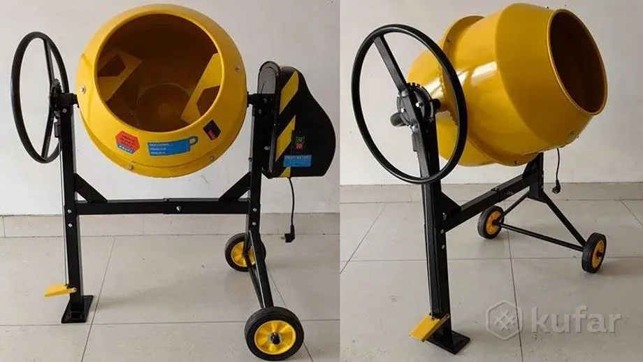 БЕТОНОМЕШАЛКА PROFI-MOTORS V255 1,3 КВТ