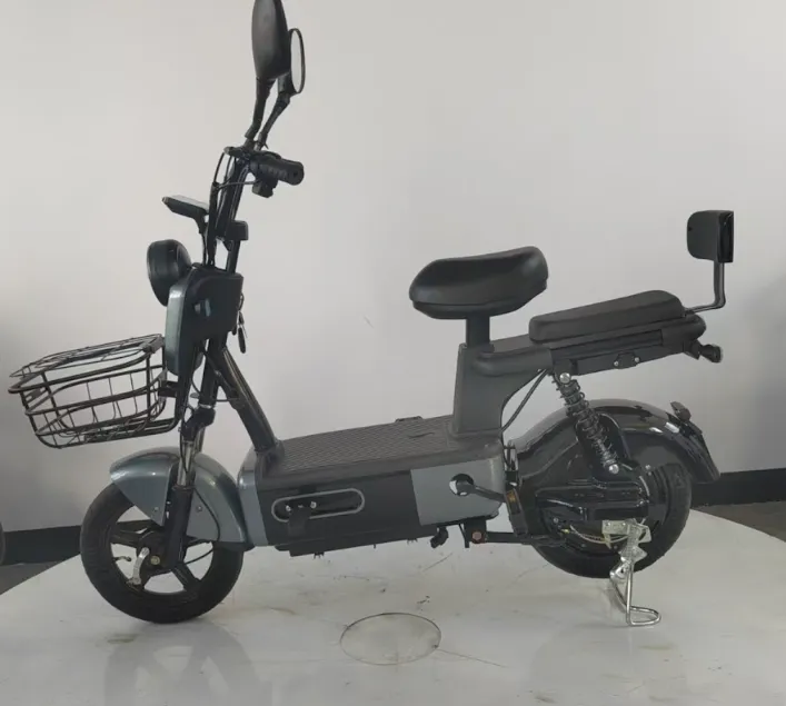 Электровелосипед (скутер цвет серый) Shtenli Model GT9 20A Li-ion Быстросъем 48/20